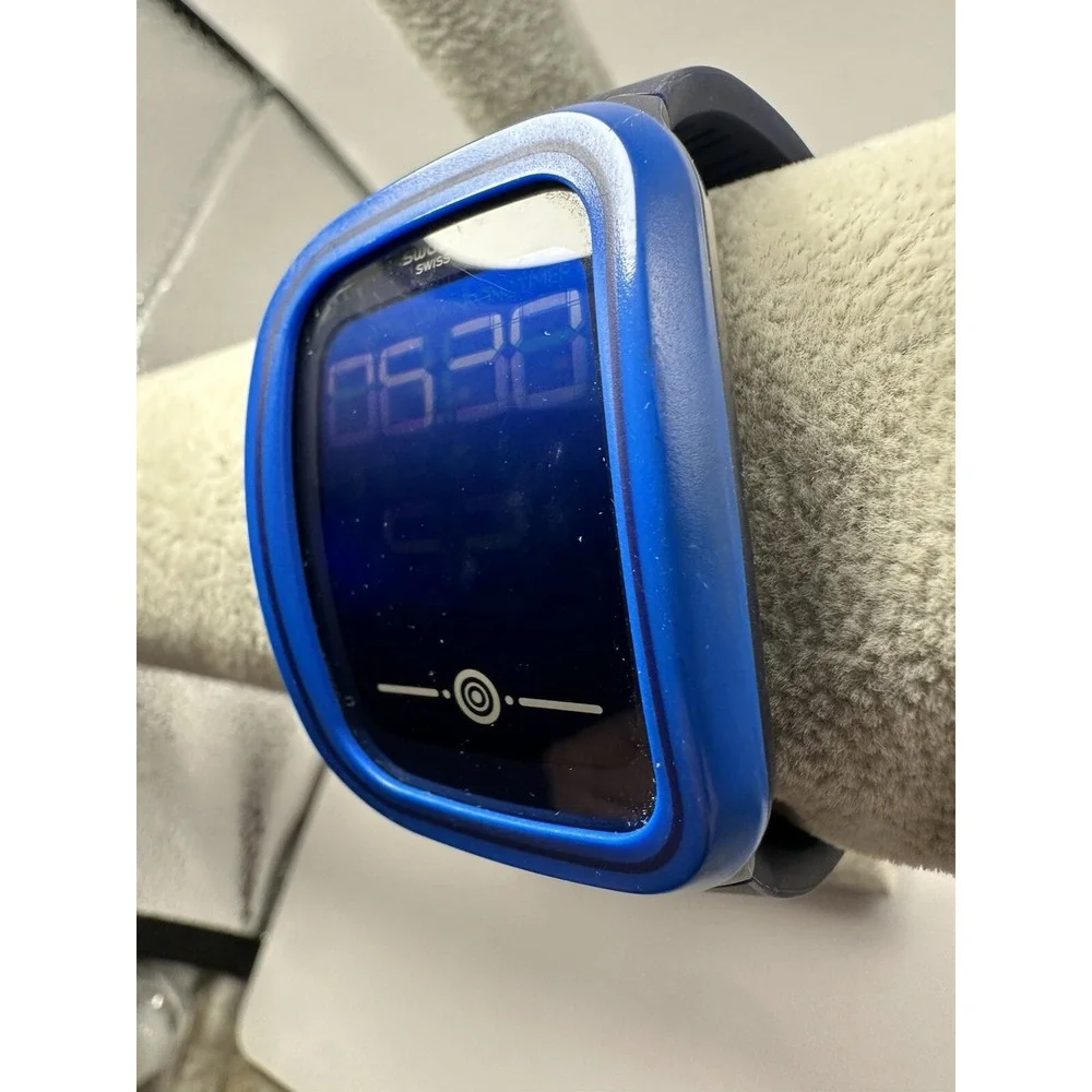 Swatch Swiss Made Digital Watch New Battery 39MM 8
